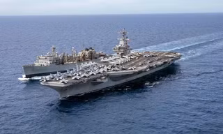 Tàu sân bay thứ ba của Mỹ tiến về Trung Đông